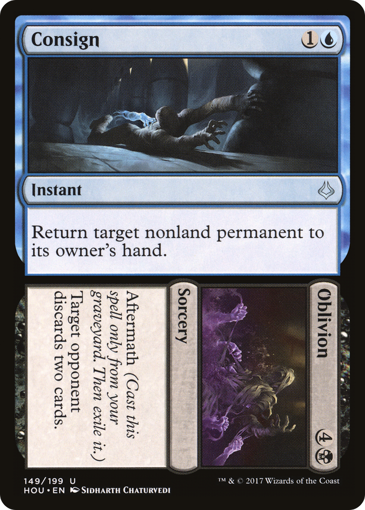 Consign // Oblivion (HOU-149)  Foil