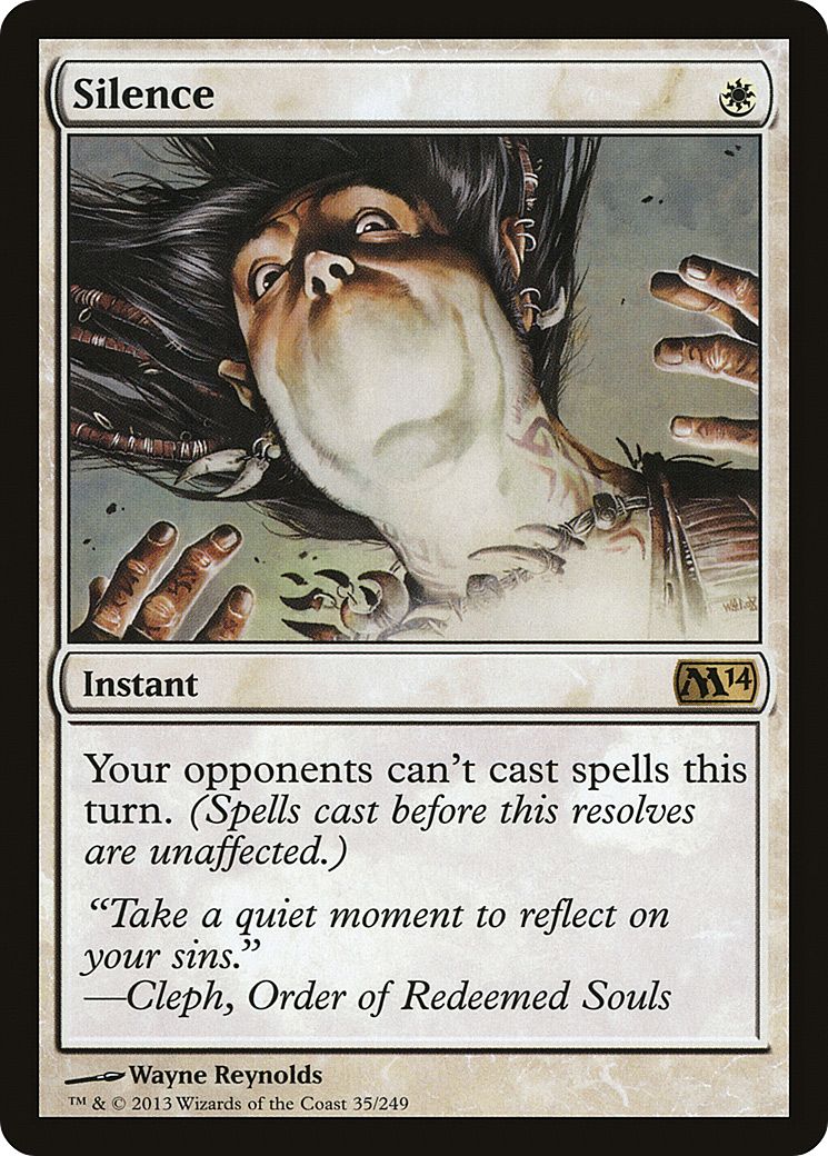 Silence (M14-035)  Foil