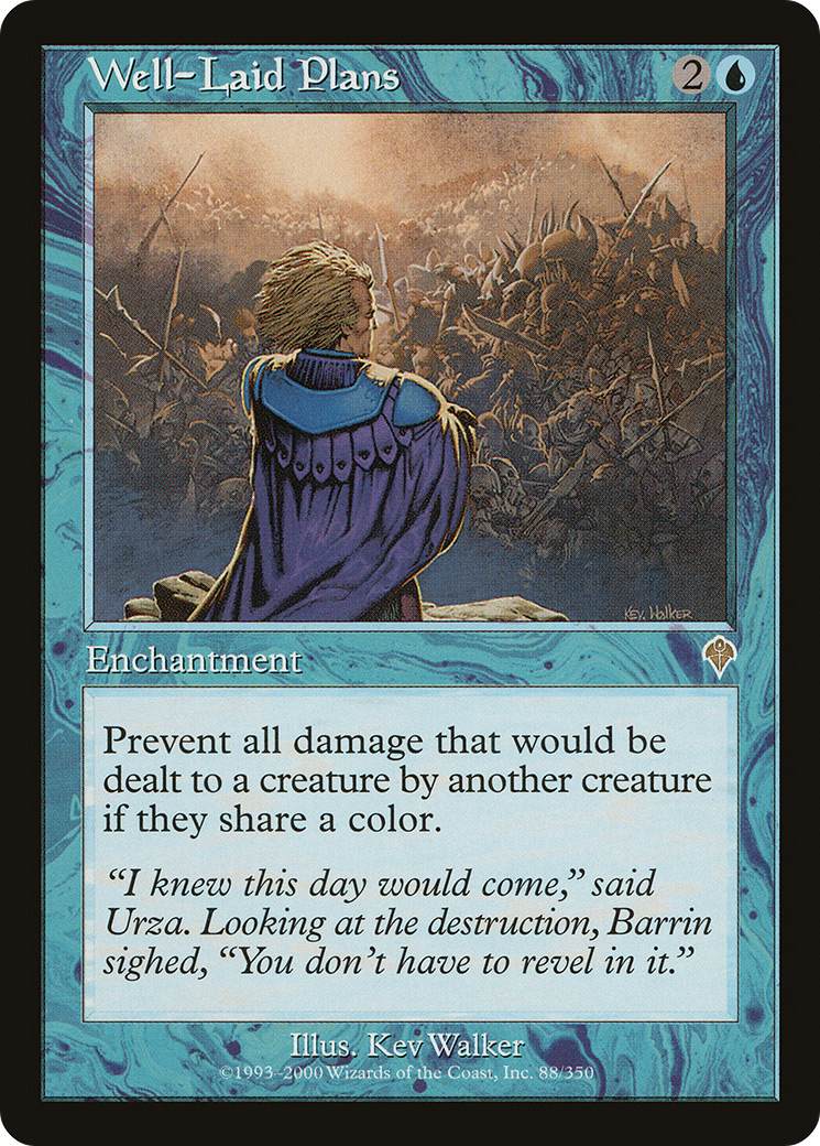 Well-Laid Plans (INV-088)  Foil