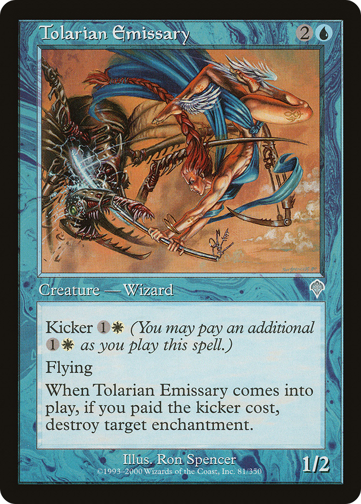 Tolarian Emissary (INV-081)  Foil