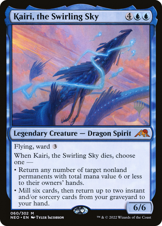 Kairi, the Swirling Sky (PPNEO-60P) - Kamigawa: Neon Dynasty Promos Foil