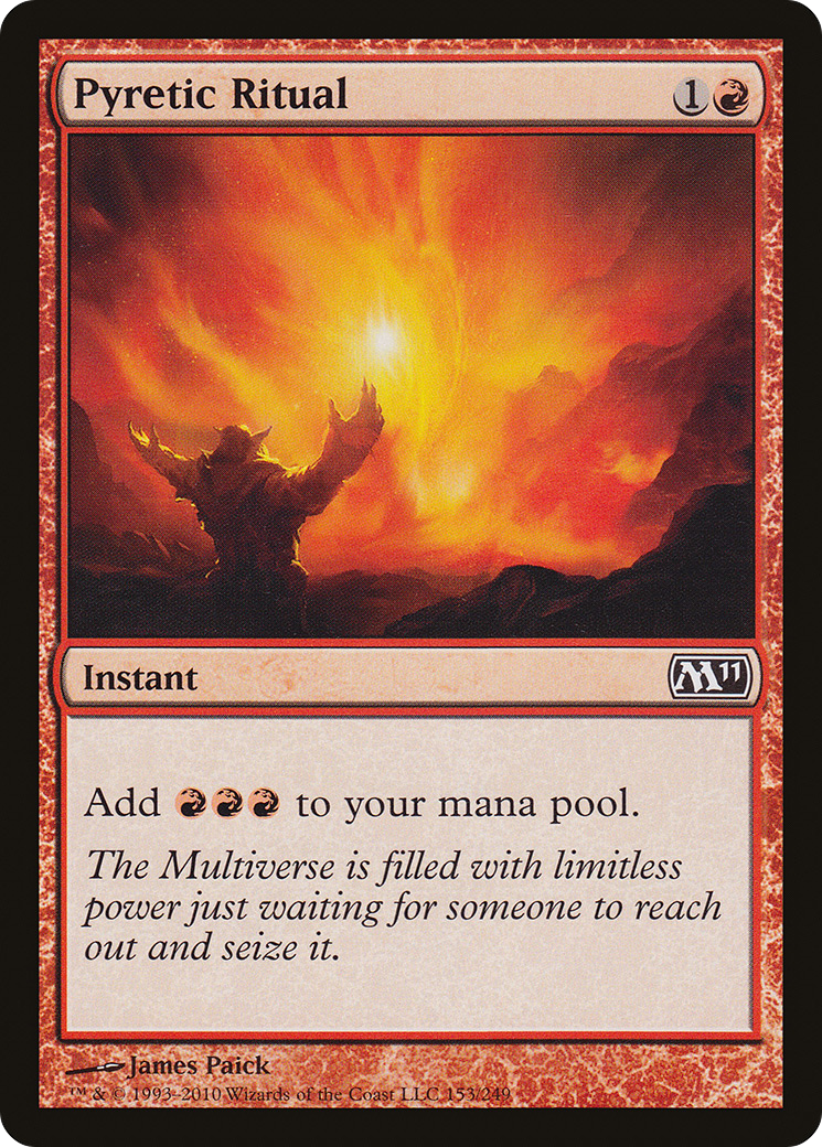 Pyretic Ritual (M11-153)  Foil