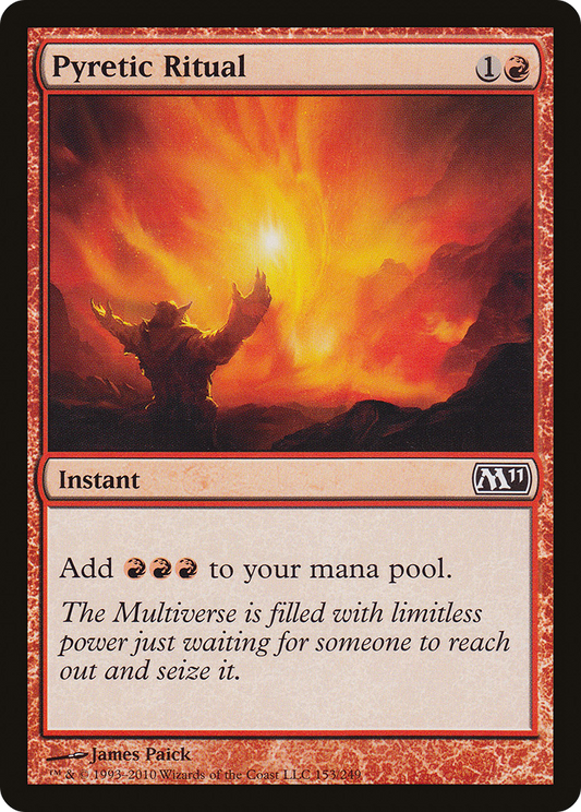 Pyretic Ritual (M11-153)  Foil