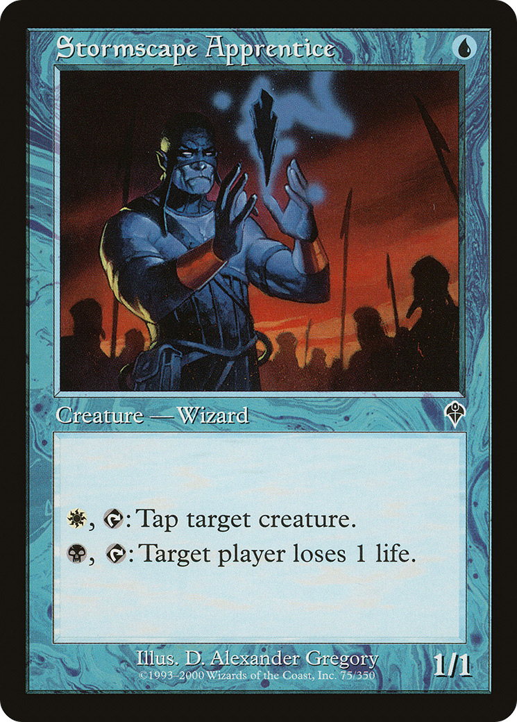 Stormscape Apprentice (INV-075)  Foil