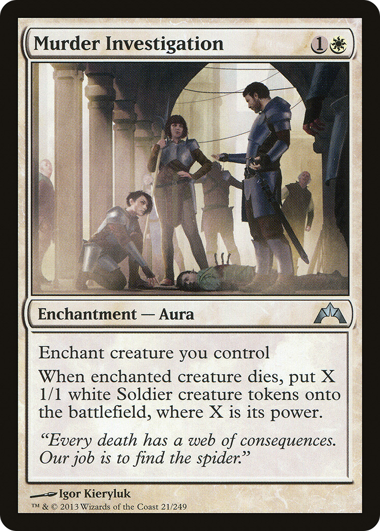 Murder Investigation (GTC-021)  Foil