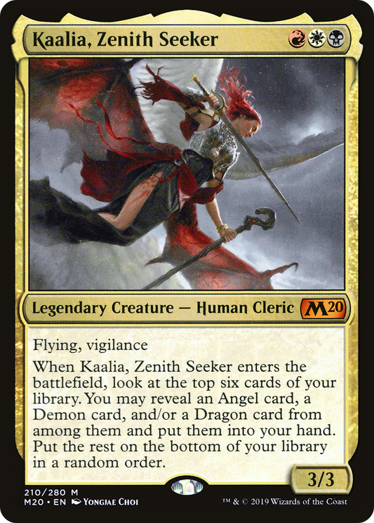 Kaalia, Zenith Seeker (M20-210) - Core Set 2020