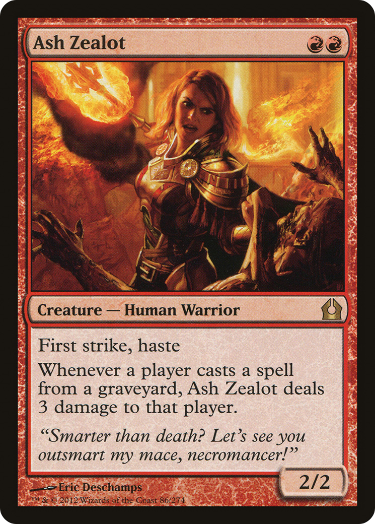 Ash Zealot (RTR-086)  Foil