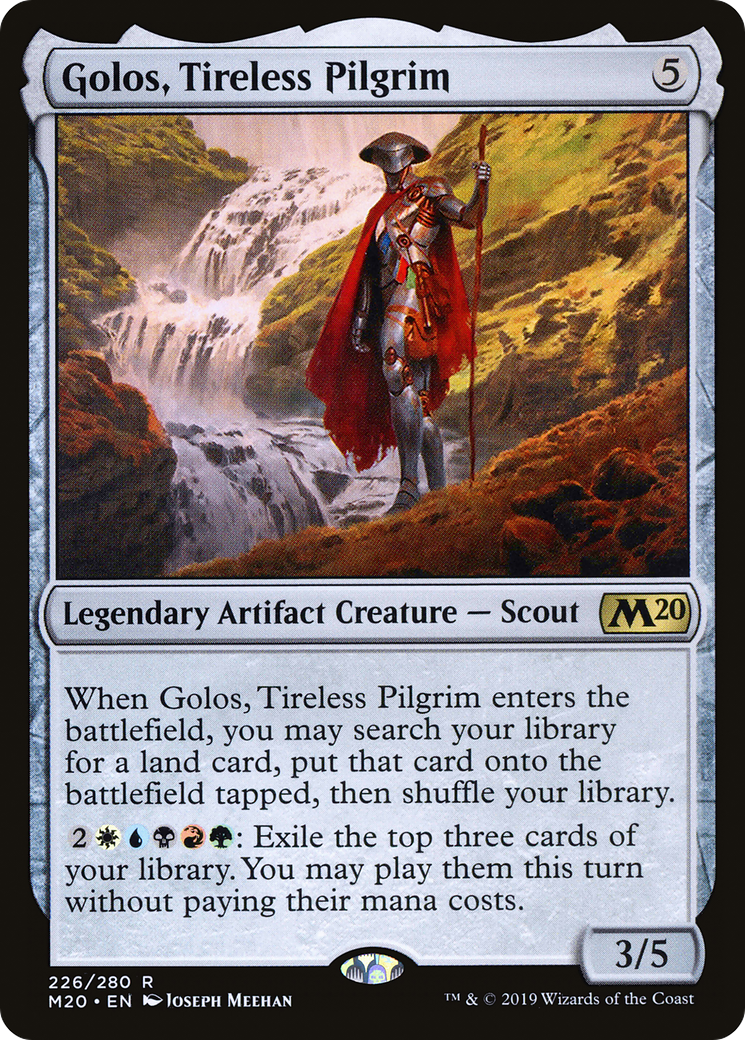 Golos, Tireless Pilgrim (M20-226)  Foil