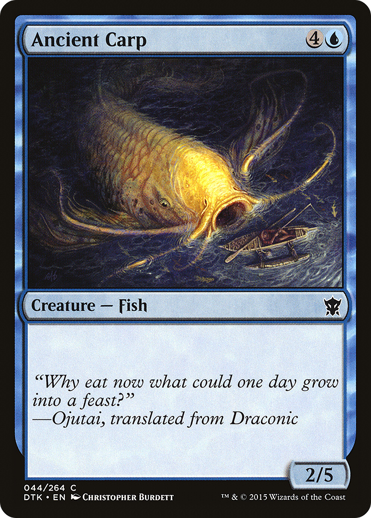 Ancient Carp (DTK-044)  Foil
