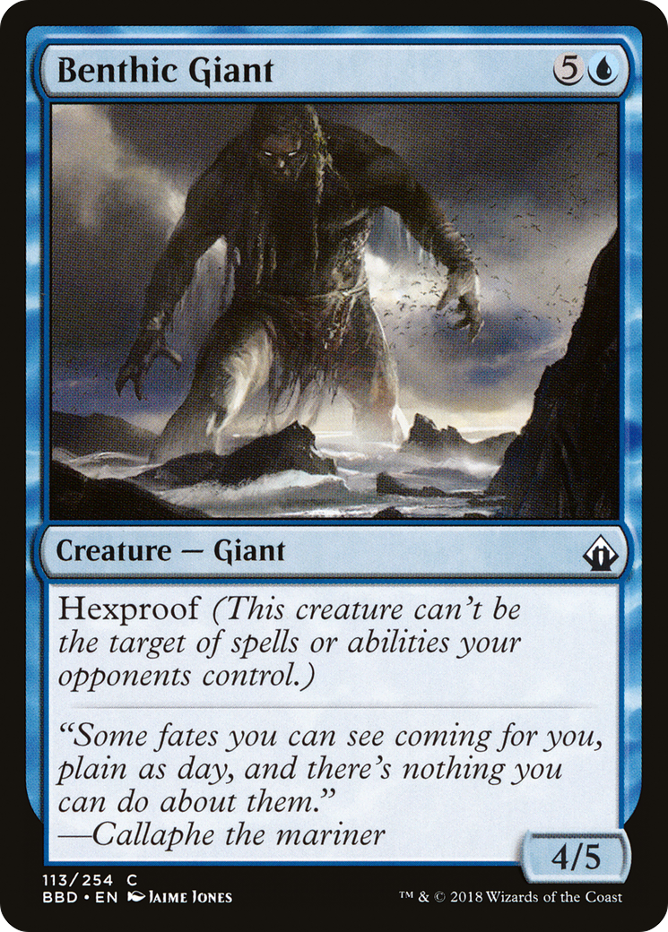 Benthic Giant (BBD-113)  Foil