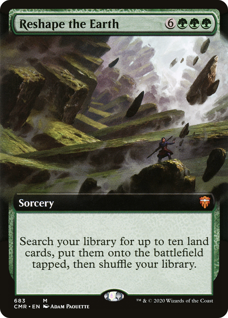 Reshape the Earth (Extended Art) (CMR-683)  Foil
