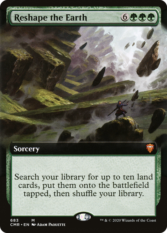 Reshape the Earth (Extended Art) (CMR-683)  Foil