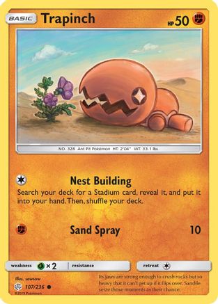 Trapinch - 107/236 - Common