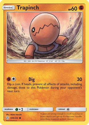 Trapinch - 108/236 - Common