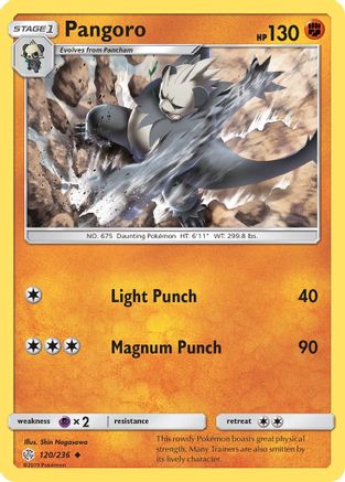 Pangoro - 120/236 - Uncommon