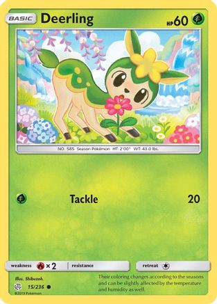 Deerling - 15/236 - Common - Reverse Holo