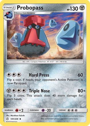 Probopass - 141/236 - Uncommon - Reverse Holo