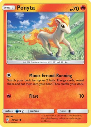 Ponyta - 23/236 - Common
