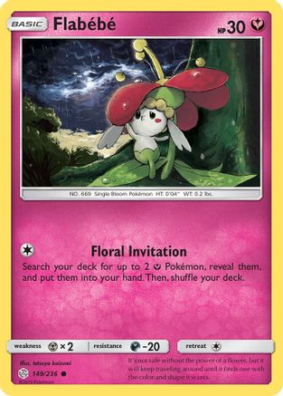 Flabebe - 149/236 - Common - Reverse Holo