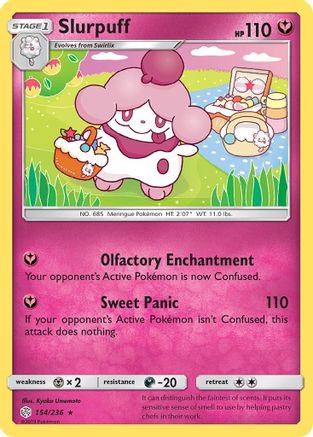 Slurpuff - 154/236 - Rare