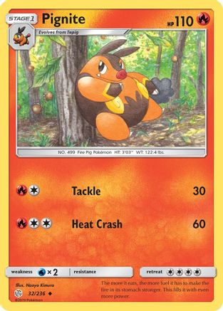 Pignite - 32/236 - Uncommon