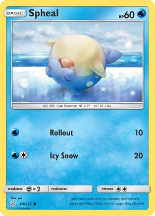 Spheal - 49/236 - Common