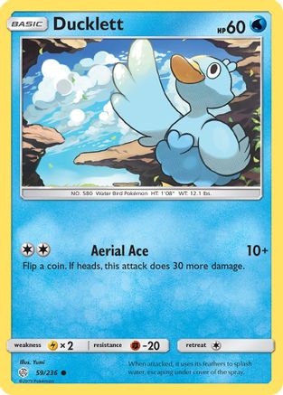 Ducklett - 59/236 - Common - Reverse Holo