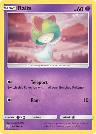 Ralts - 80/236 - Common