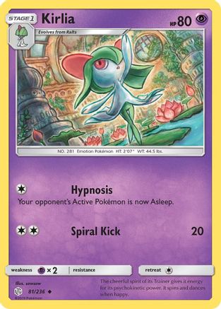Kirlia - 81/236 - Uncommon