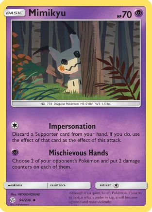 Mimikyu (96) - 96/236 - Uncommon