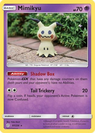Mimikyu (97) - 97/236 - Rare - Reverse Holo