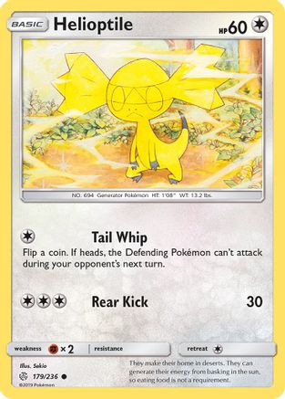Helioptile - 179/236 - Common