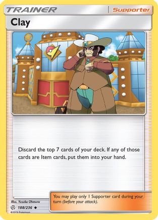 Clay - 188/236 - Uncommon - Reverse Holo