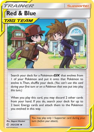 Red & Blue - 202/236 - Uncommon - Reverse Holo