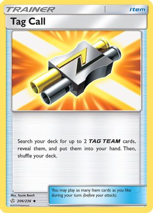 Tag Call - 206/236 - Uncommon - Reverse Holo