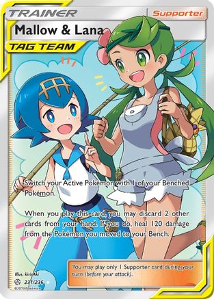 Mallow & Lana (Full Art) - 231/236 - Ultra Rare