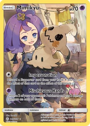Mimikyu (Secret) - 245/236 - Secret Rare
