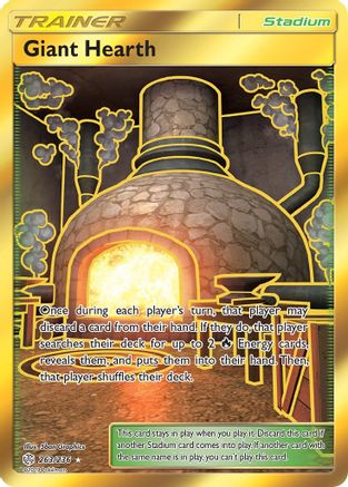 Giant Hearth (Secret) - 263/236 - Secret Rare