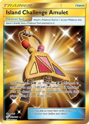 Island Challenge Amulet (Secret) - 265/236 - Secret Rare