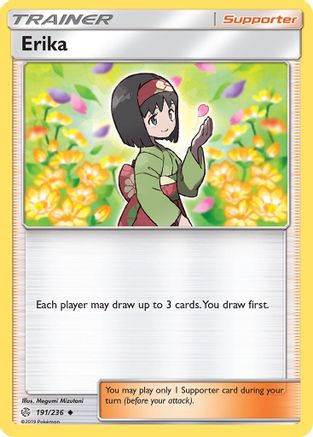 Erika - 191/236 - Uncommon - Reverse Holo