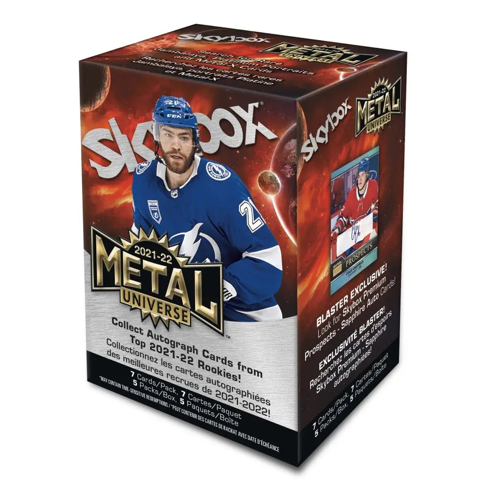 2021/22 Upper Deck Skybox Metal Universe Hockey 5-Pack Blaster Box