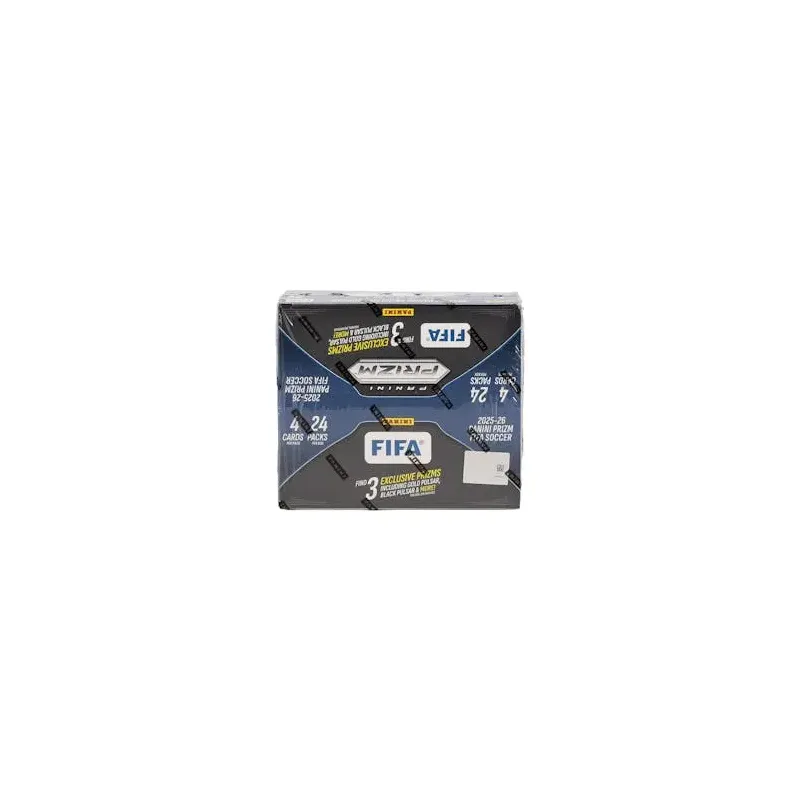 2025-26 Panini Prizm FIFA Soccer Retail Box