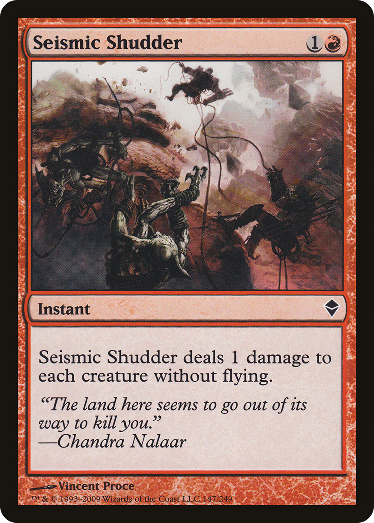 Seismic Shudder (ZEN-147)  Foil