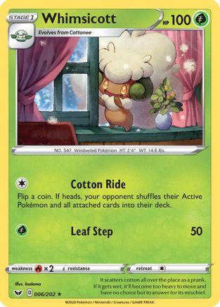 Whimsicott 006   - Rare