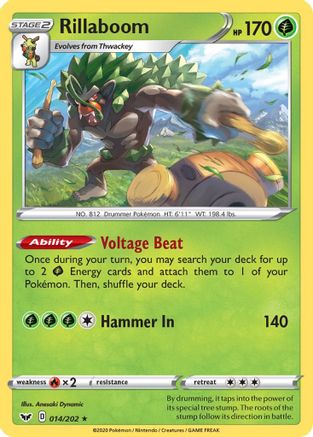 Rillaboom (014) (014) 014  - Holofoil  - Holo Rare