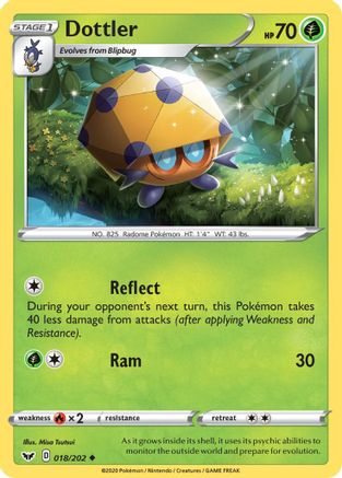 Dottler 018/202  - Reverse Holofoil  - Uncommon