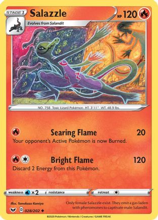 Salazzle 028   - Uncommon