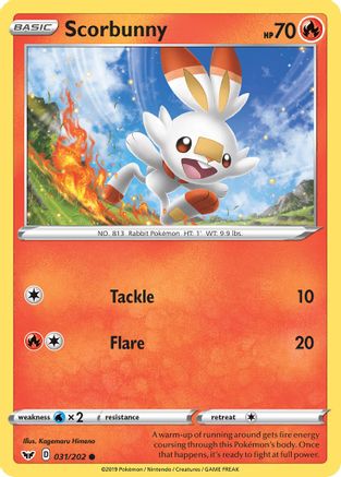 Scorbunny (031) (031) 031   - Common