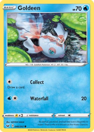 Goldeen (046) (046) 046  - Reverse Holofoil  - Common