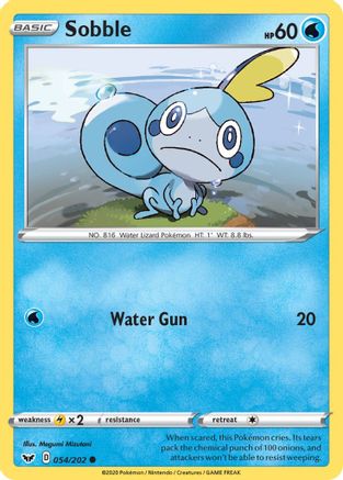 Sobble (054) (054) 054  - Reverse Holofoil  - Common